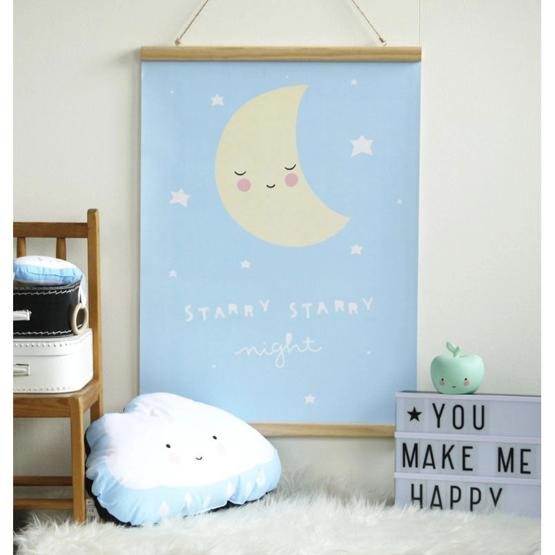 A Little Lovely Company Poster Moon