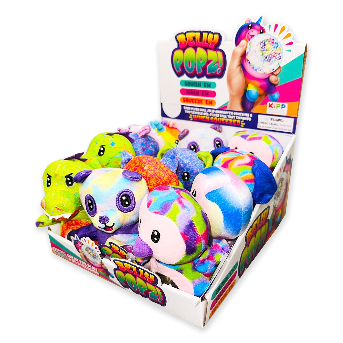Belly Popz Plush Toy - 12 Pieces Per Display 23752