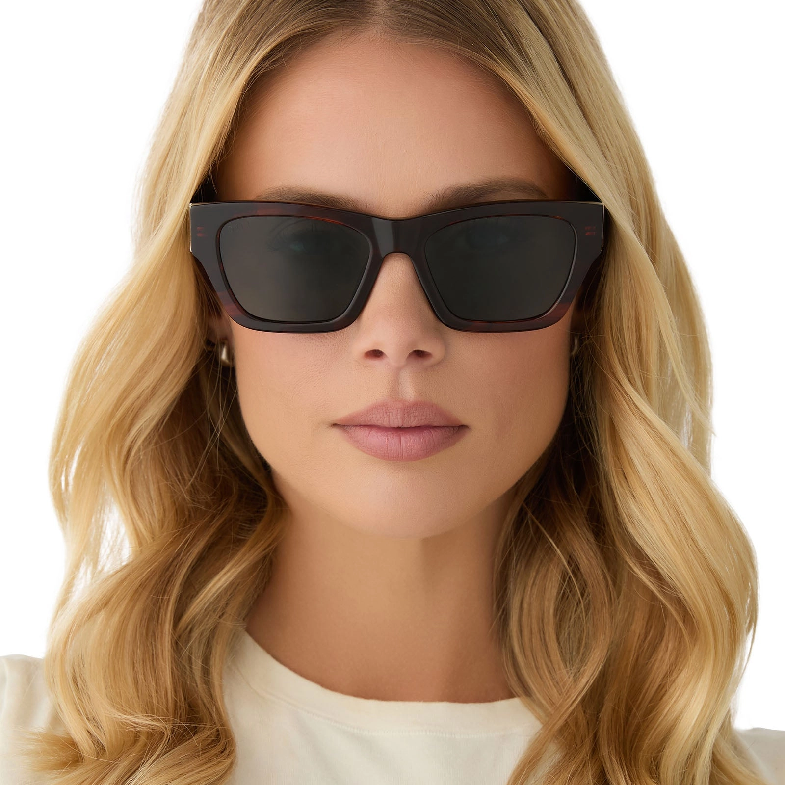 BETH II - WARM SEQUOIA TORTOISE   G15   POLARIZED SUNGLASSES