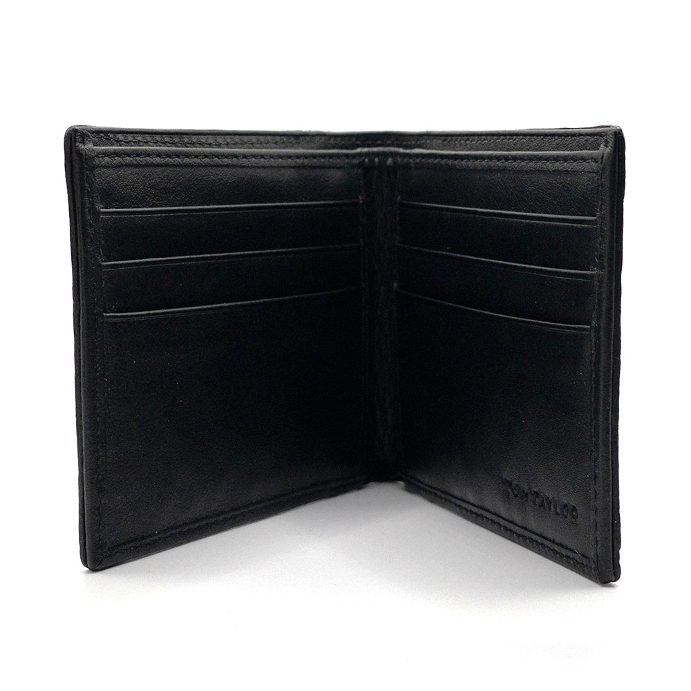 Black Horn-Back Alligator Wallet