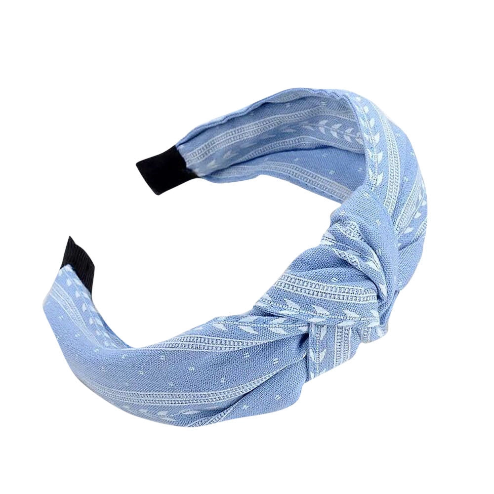 Bohemia Style Hairband Top Knot Turban Vintage Elastic Hair Head Hoop Bands Accessories Headband for Women Girls Print Headdress