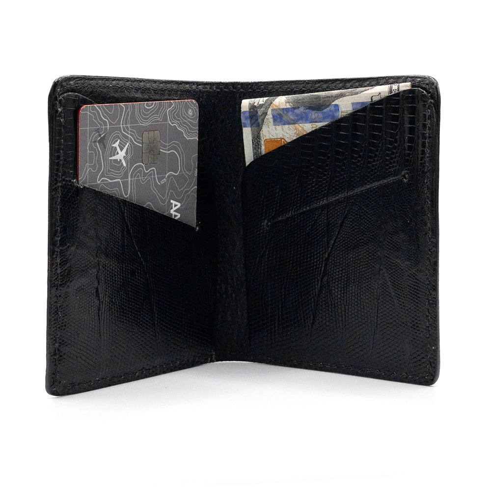 Brown Lizard Minimalist Wallet