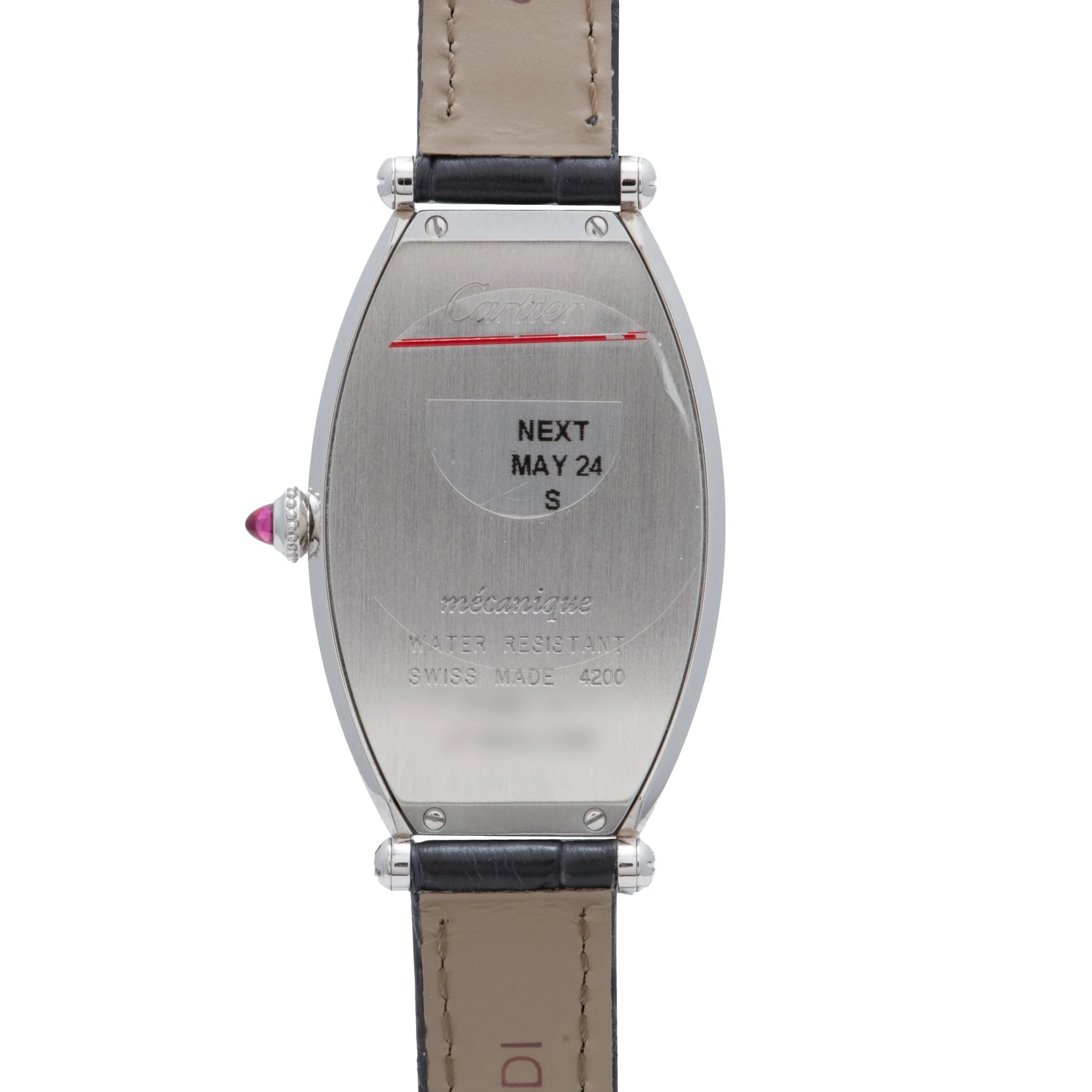 Cartier Tonneau Platinum