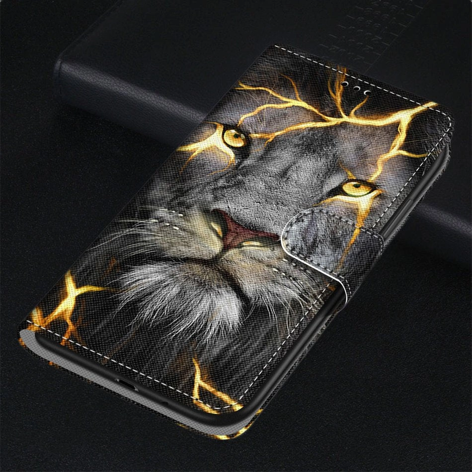 Case For Xiaomi 5X 6X A1 A2 A3 Redmi Note 8T 8 7 6 Pro 5A K20 K30 Lion Tiger