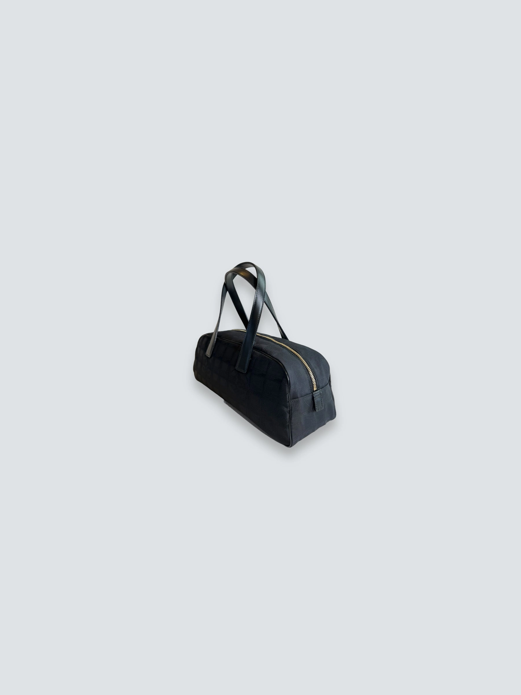 Chanel Vintage Black CC Nylon Tote