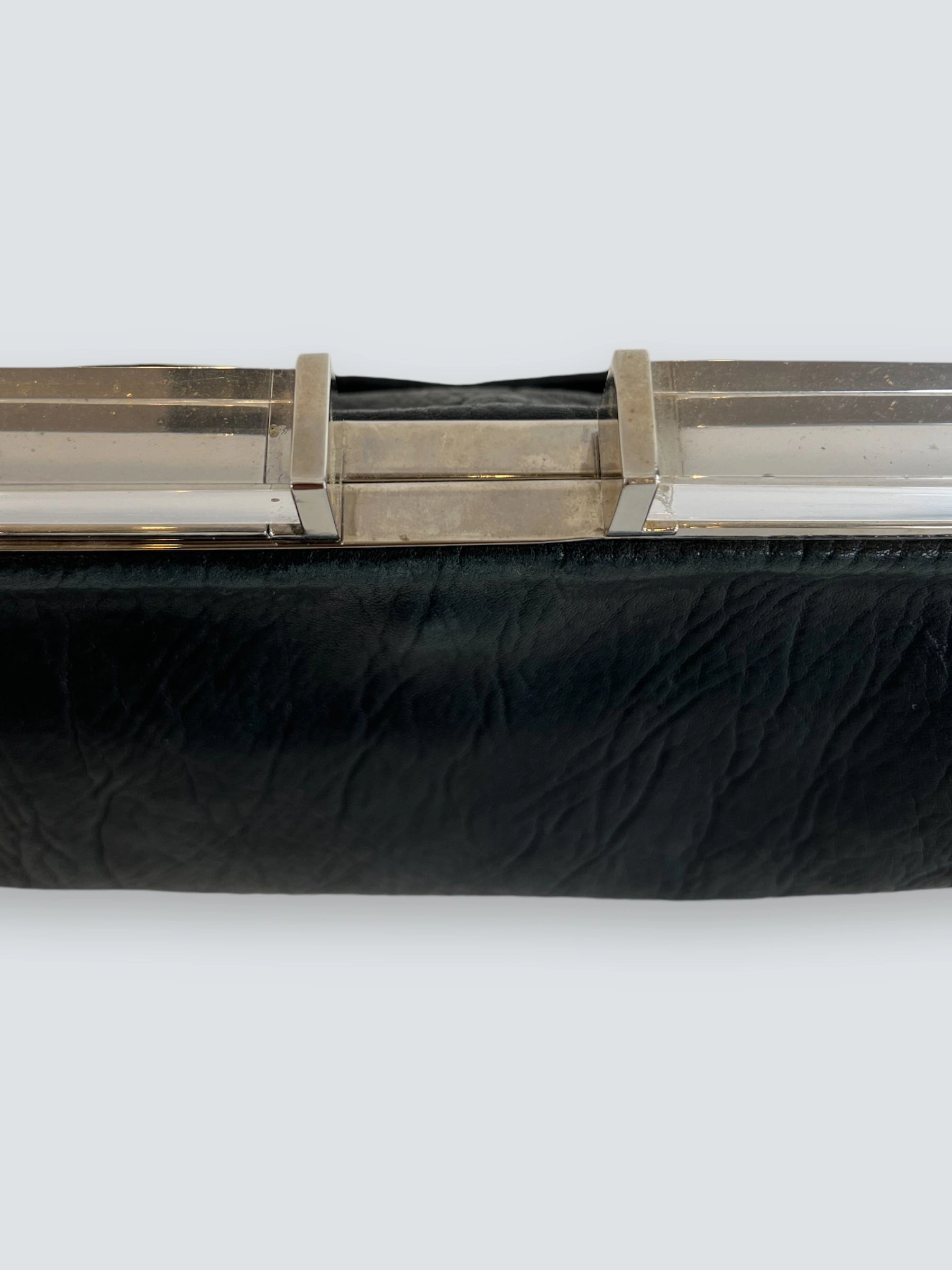 Chloe Vintage Black Leather Shoulder Bag