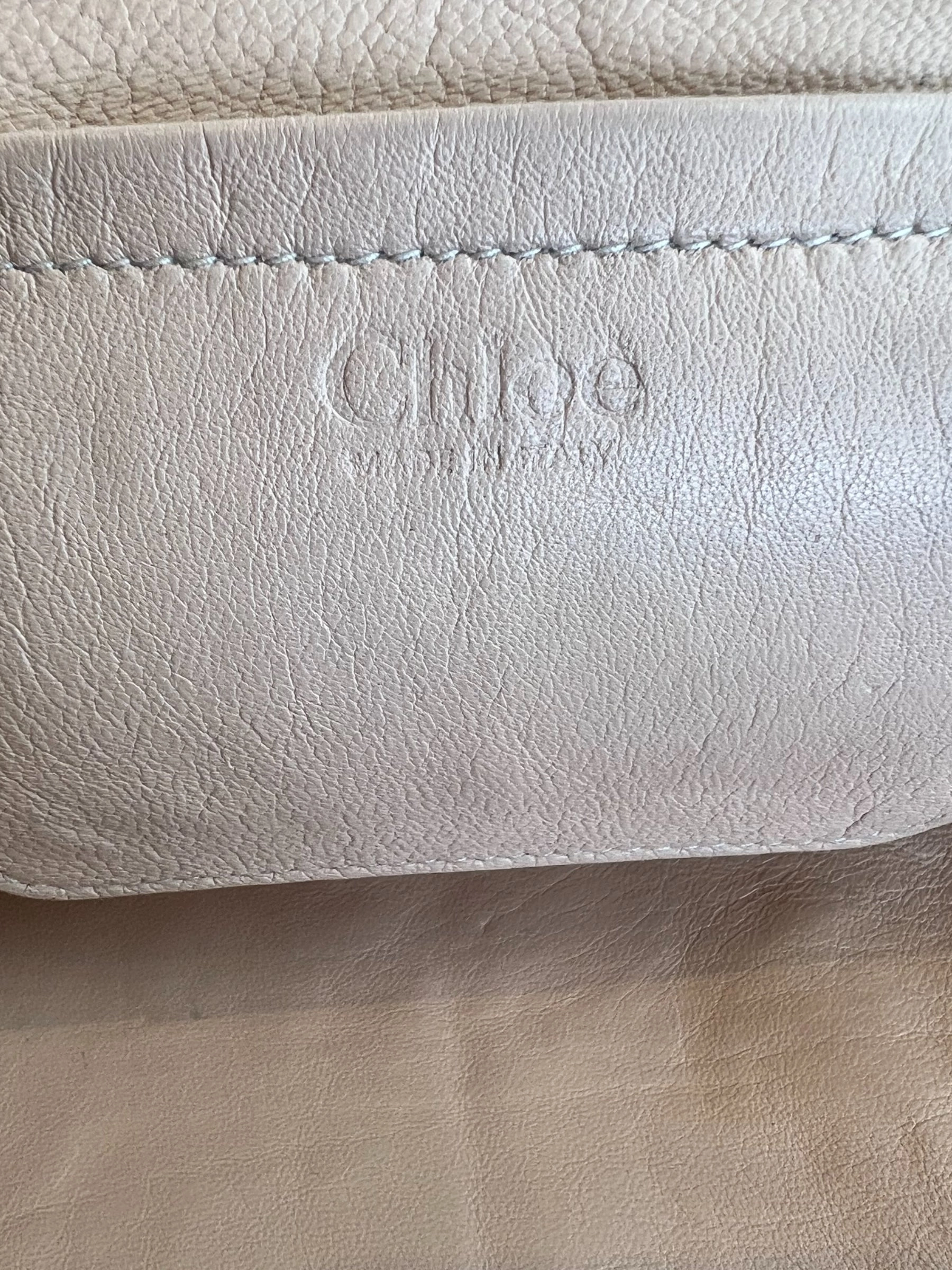 Chloe Vintage Black Leather Shoulder Bag