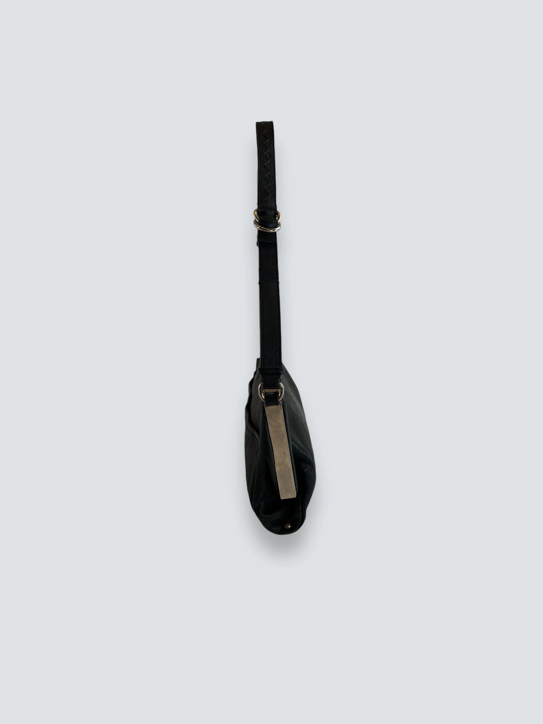 Chloe Vintage Black Leather Shoulder Bag