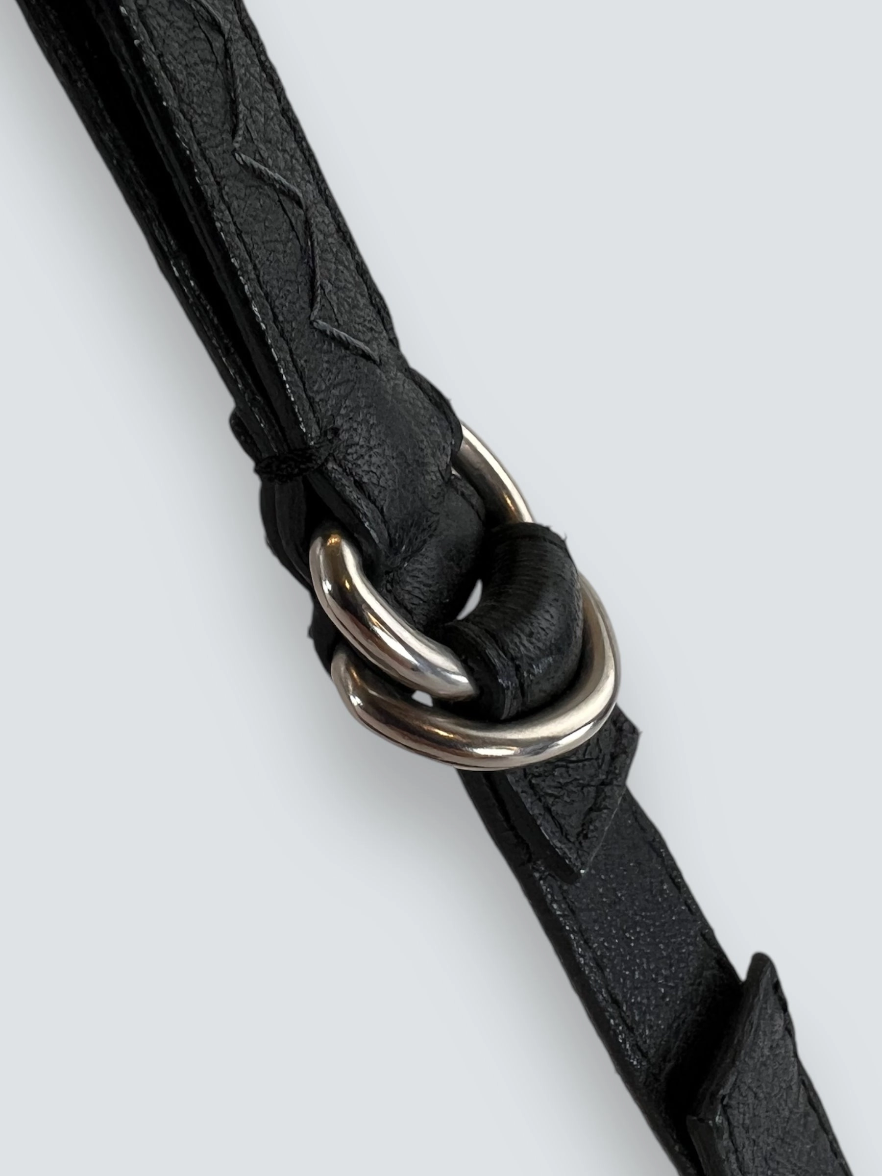 Chloe Vintage Black Leather Shoulder Bag
