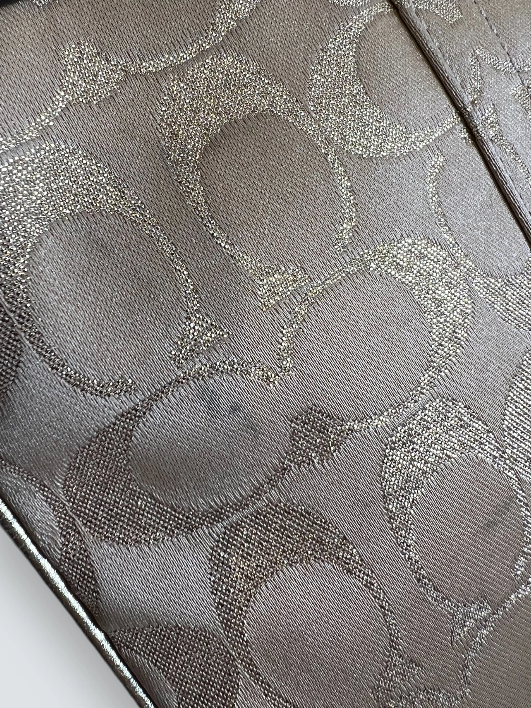 Coach Monogram Gold Vintage Handbag