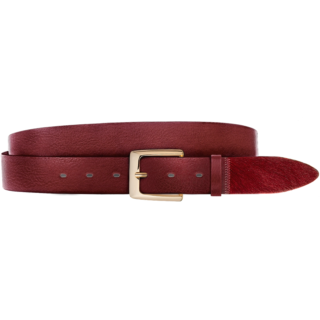 East Meets West Men Burgundy