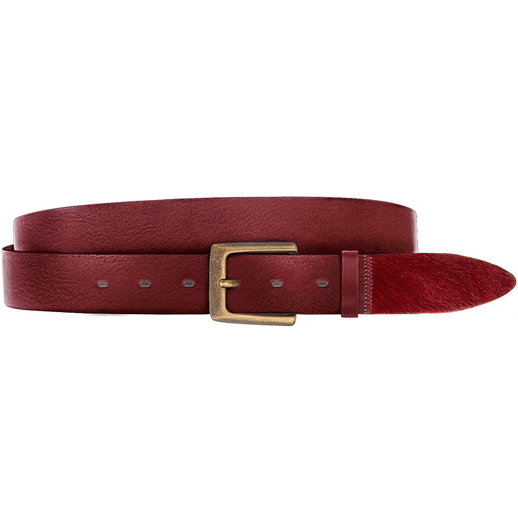 East Meets West Men Burgundy