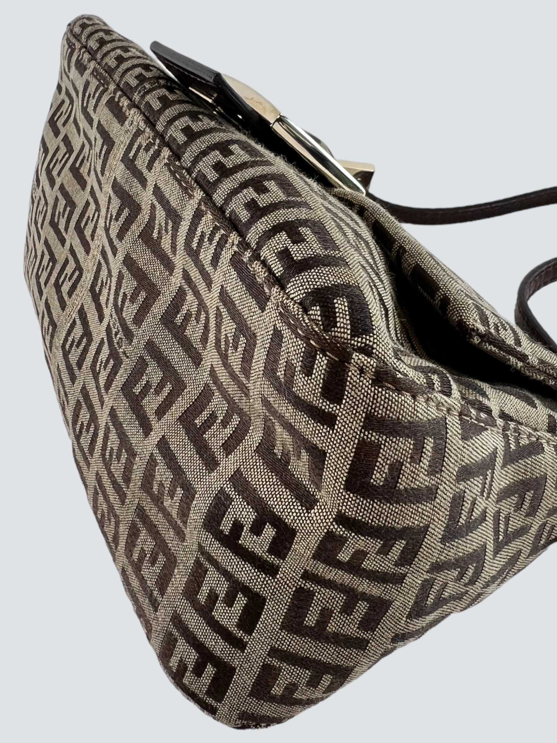 Fendi Monogram Zucca Print Vintage Handbag