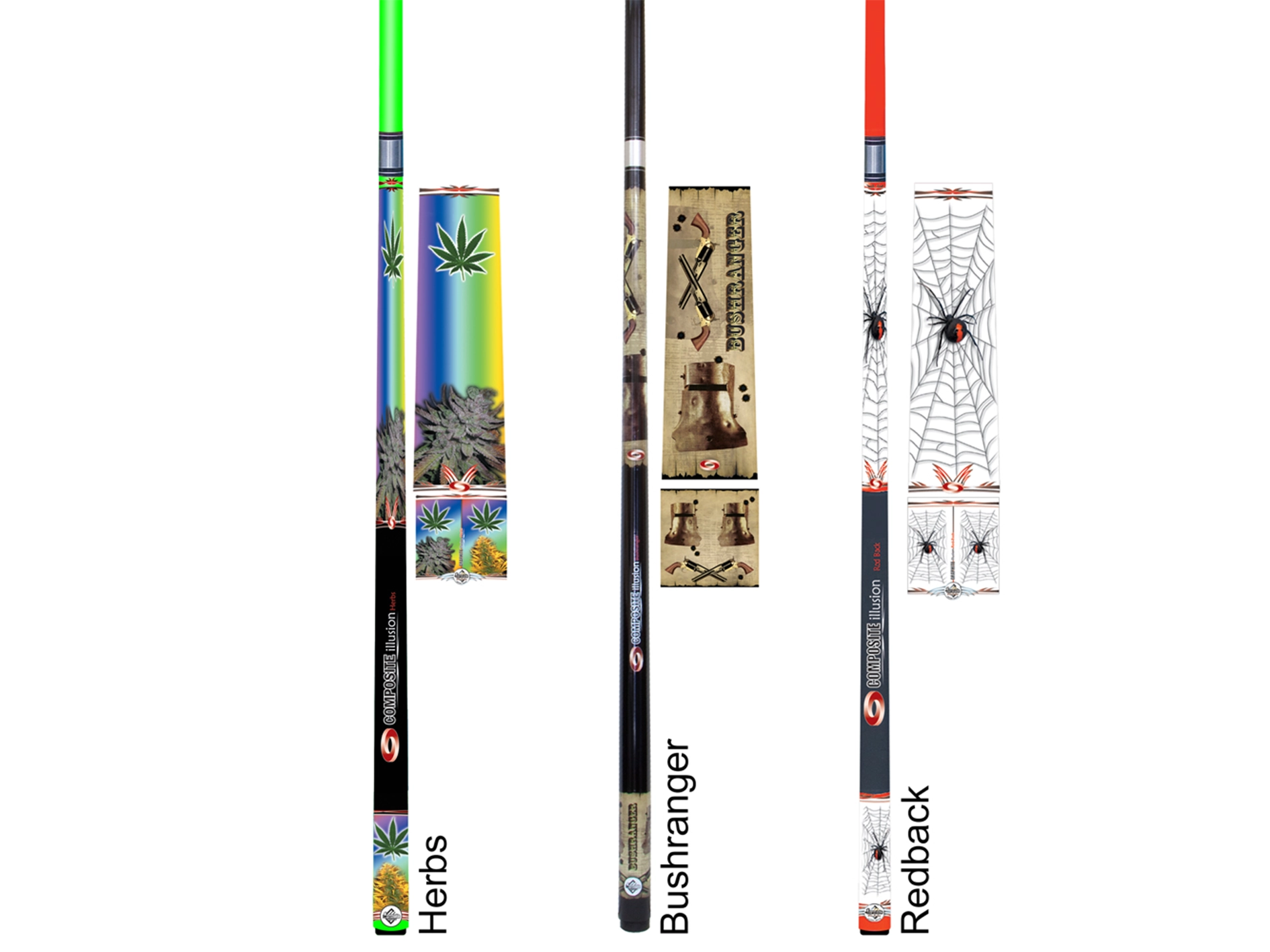 Formula Illusion 2 Piece Cue Bushranger <BR> 710015
