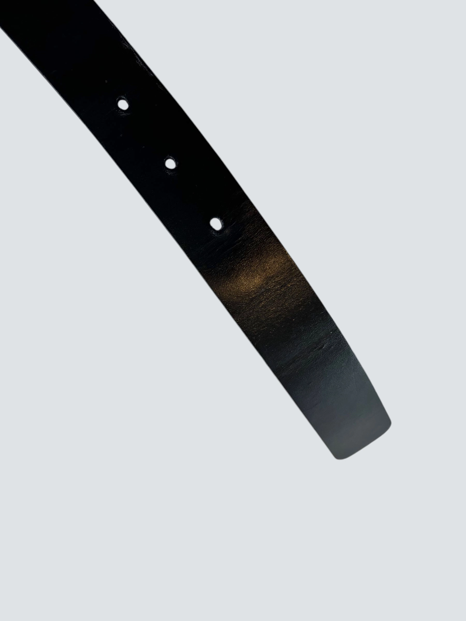 Gucci Black Leather Belt - Size UK 8