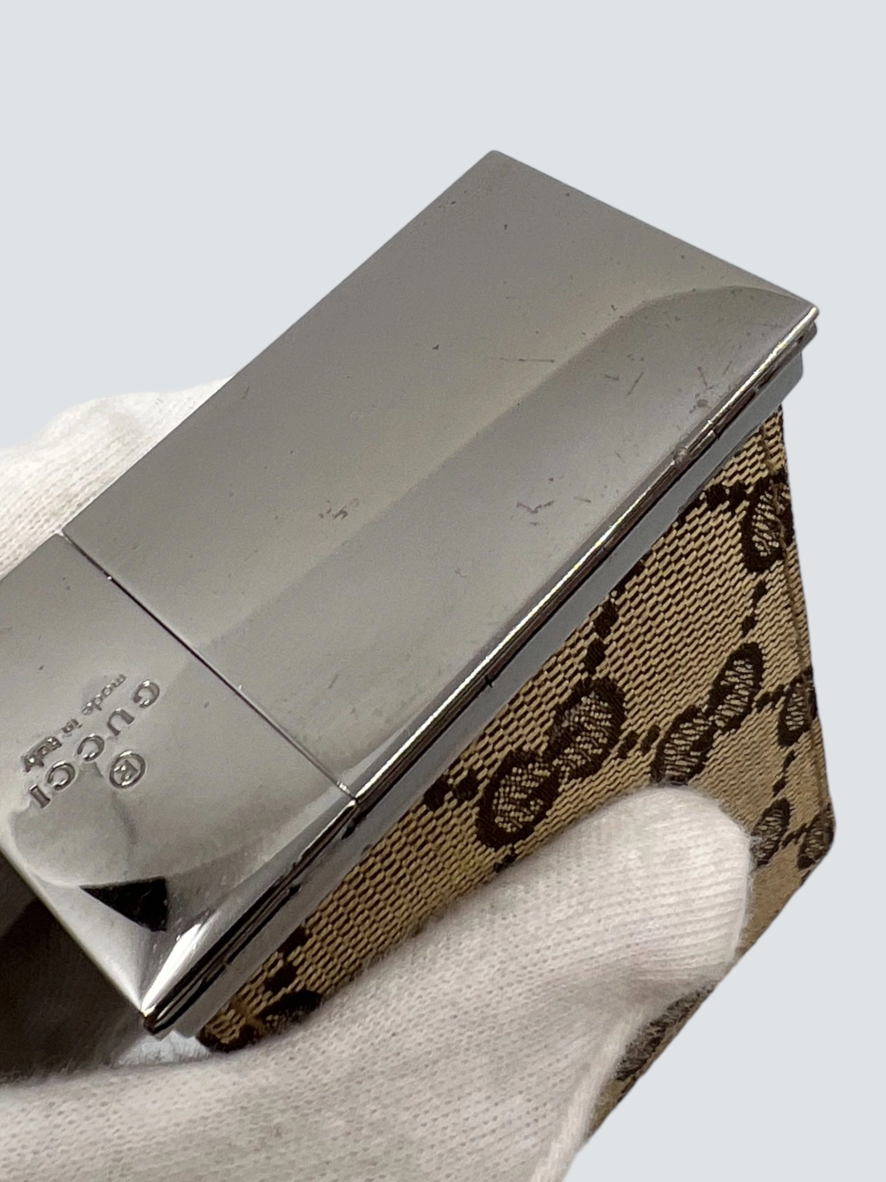 Gucci Vintage Monogram Canvas Cigarette Holder