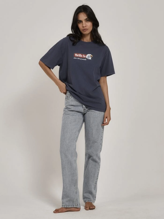 Heavy Strength Merch Fit Tee - Vintage Navy