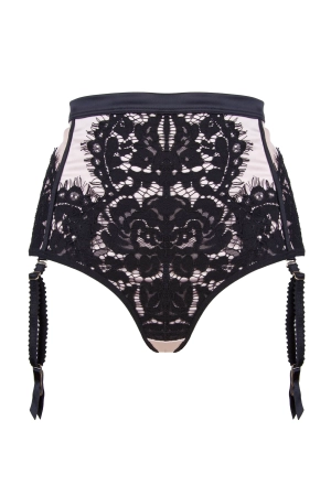 Hedy Textured Lace High Waist Brief