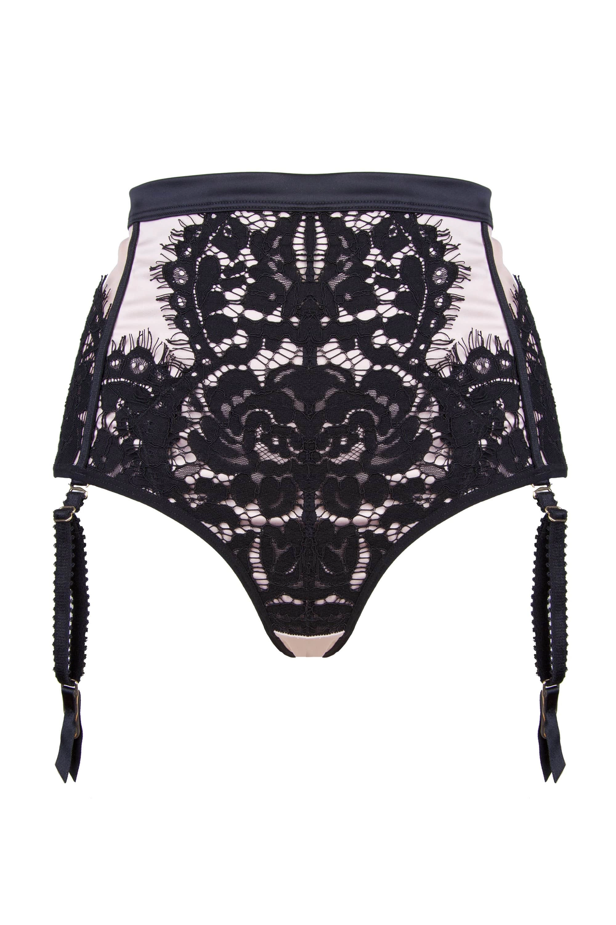 Hedy Textured Lace High Waist Brief