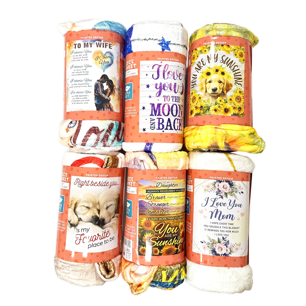 Hug 'N Sip Cup Plush Assortment Floor Display - 38 Pieces Per Retail Ready Display 88565
