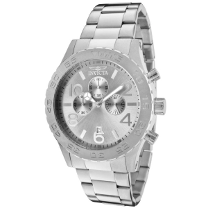 Invicta 1269 Men's Specialty Silver Dial Chronograph Stainless Steel Watch