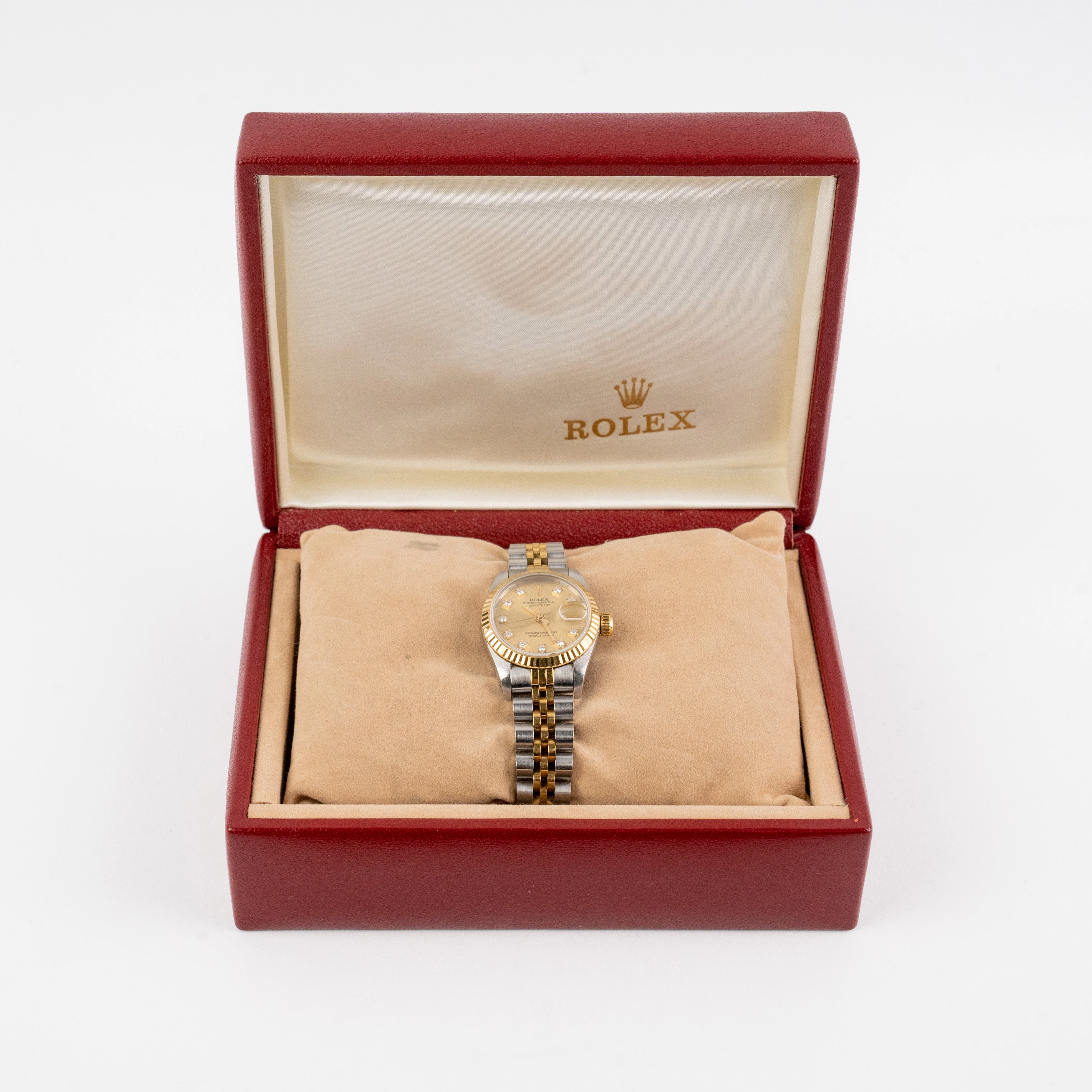 ITEM 22 - Rolex 26MM Datejust Two Tones with diamonds