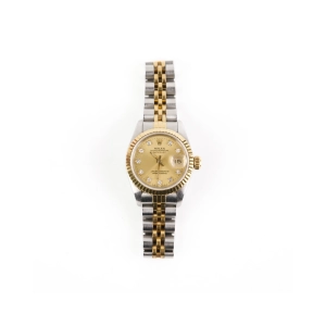 ITEM 22 - Rolex 26MM Datejust Two Tones with diamonds