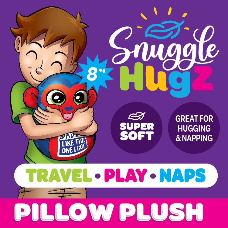 Kids Fluffy Stuffy Pillow Plush 12 Pieces Per Retail Ready Display 24406
