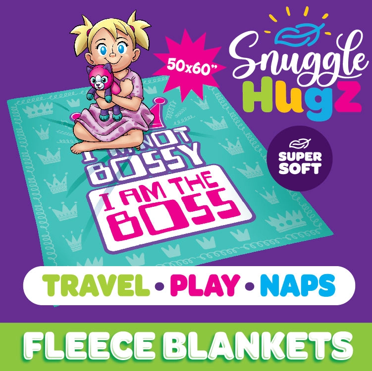 Kids Printed Blankets - 6 Pieces Per Retail Ready Display 24397