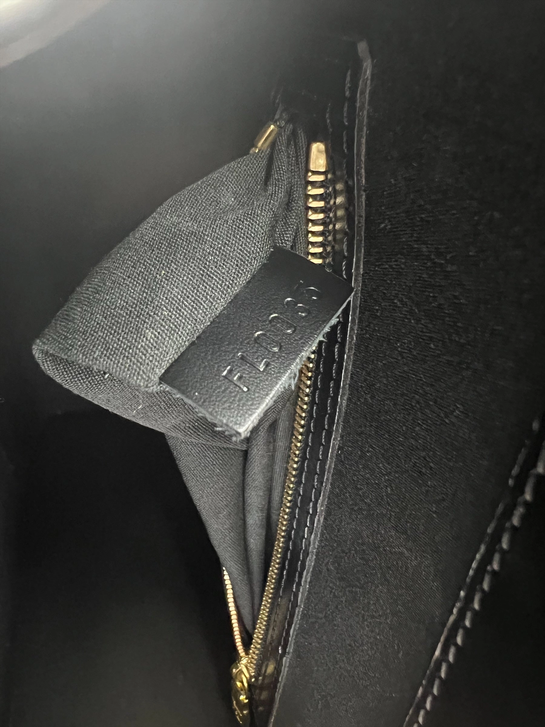Louis Vuitton Black Epi Leather Vintage Handbag