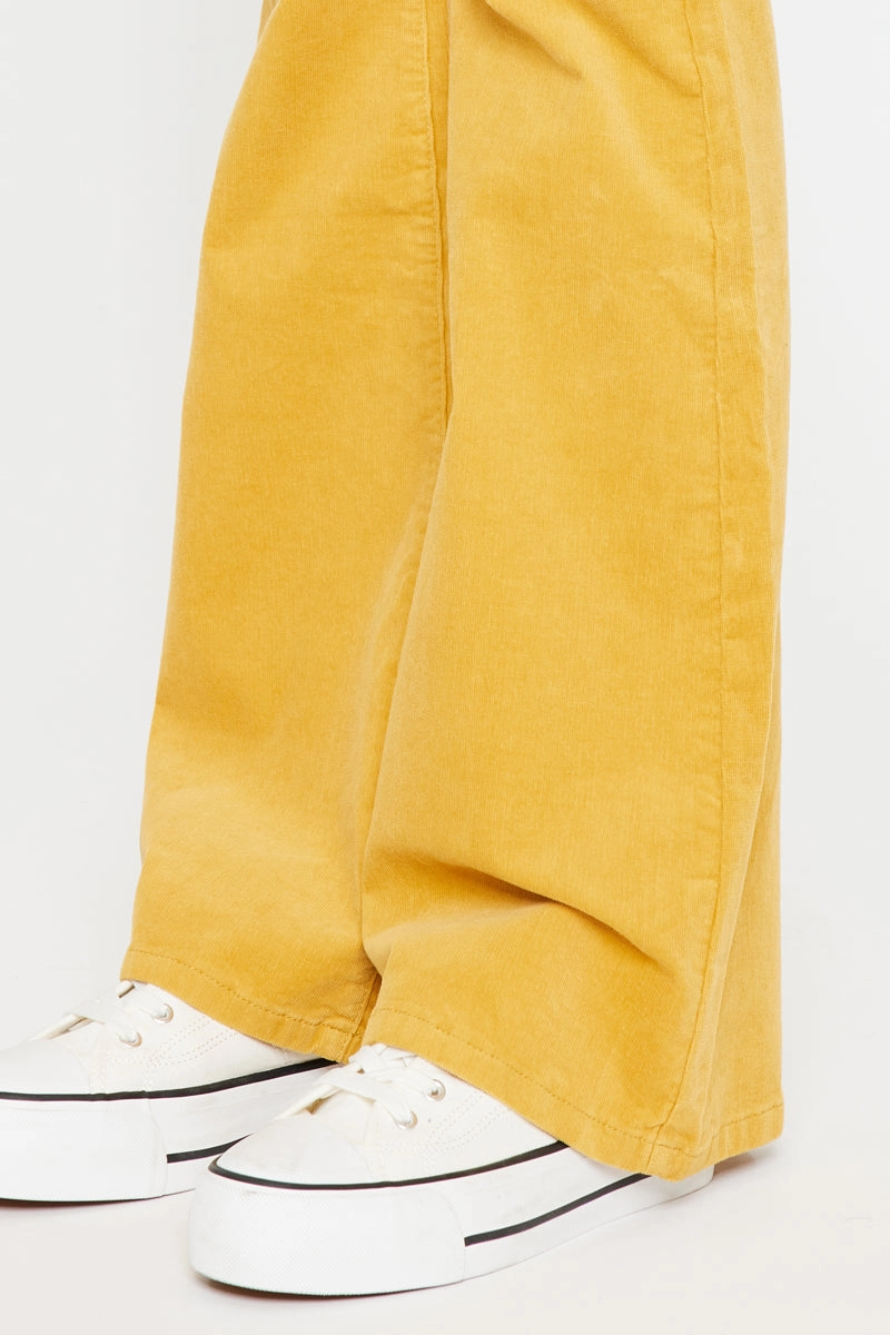 Lunita High Rise Corduroy Flare