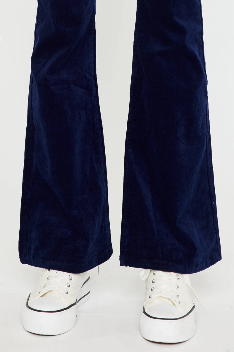 Lunita High Rise Corduroy Flare
