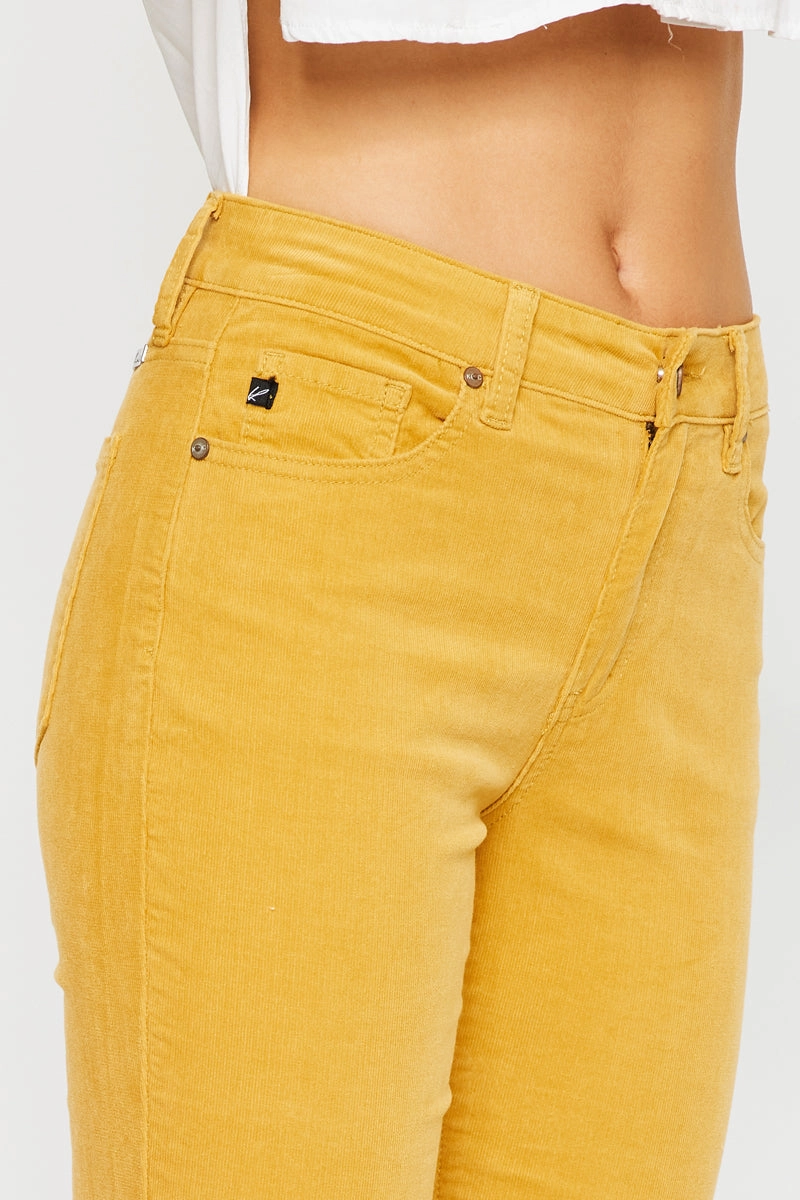 Lunita High Rise Corduroy Flare