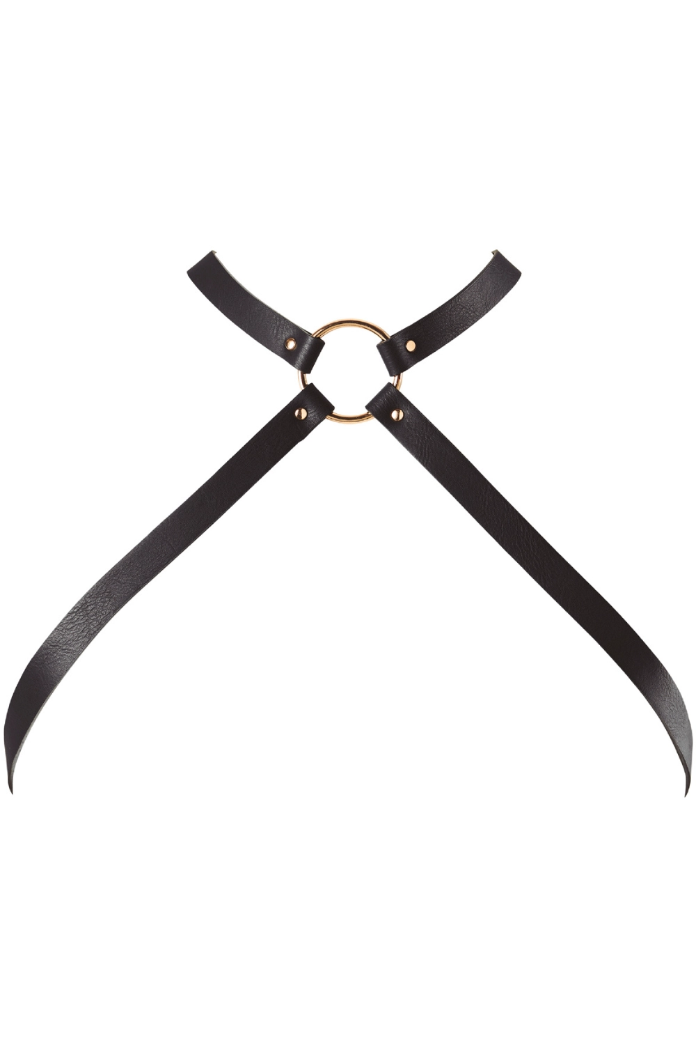 Maze Vegan Leather Cross Chest Harness