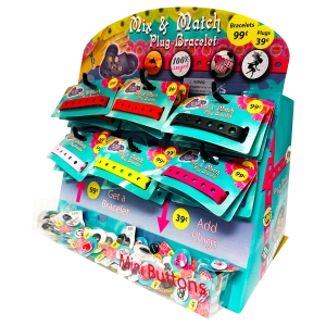 Mix and Match Charm Bracelet - 156 Pieces Per Retail Ready Kit Display 86854