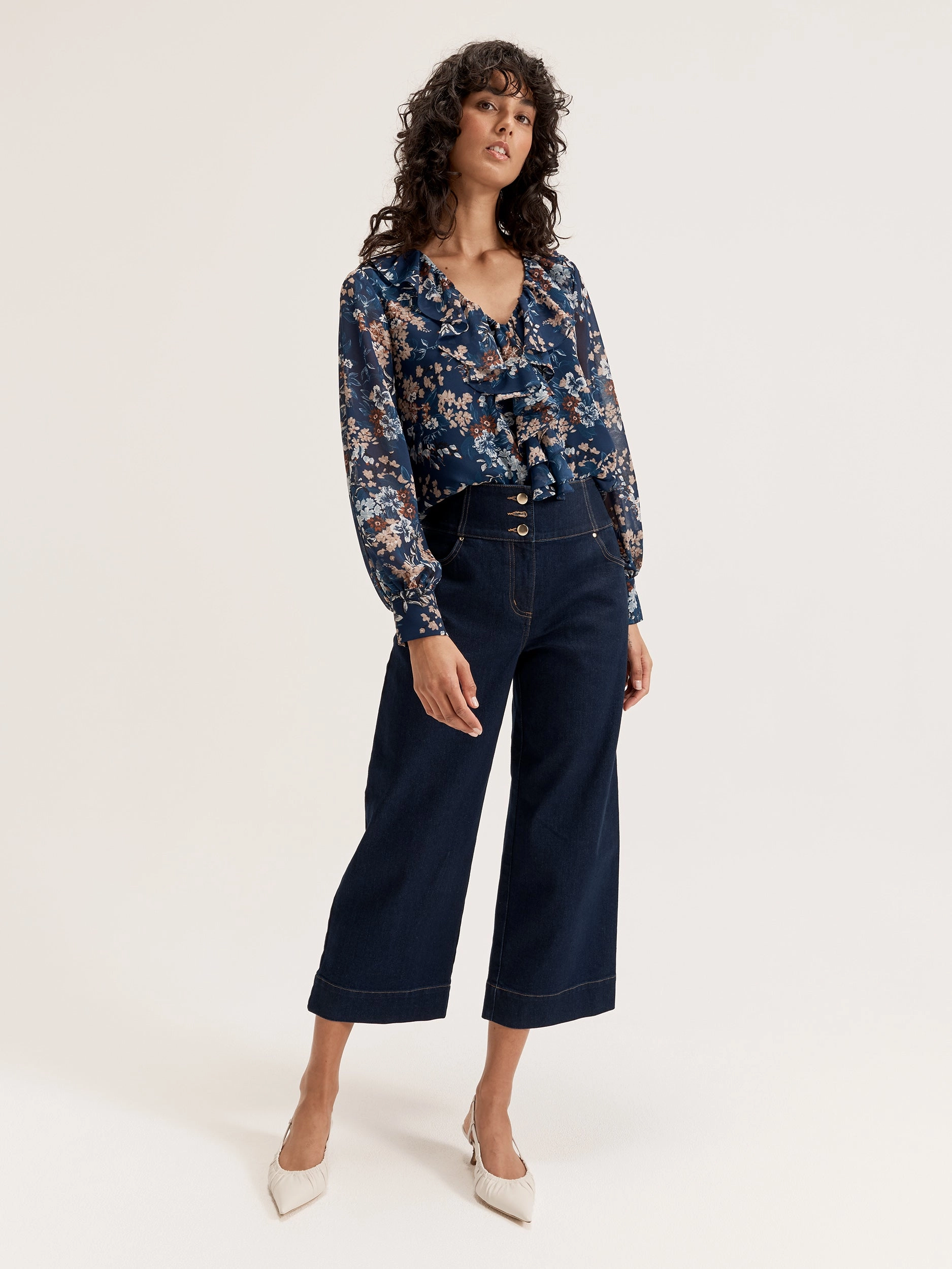 Nautical Bloom Blouse