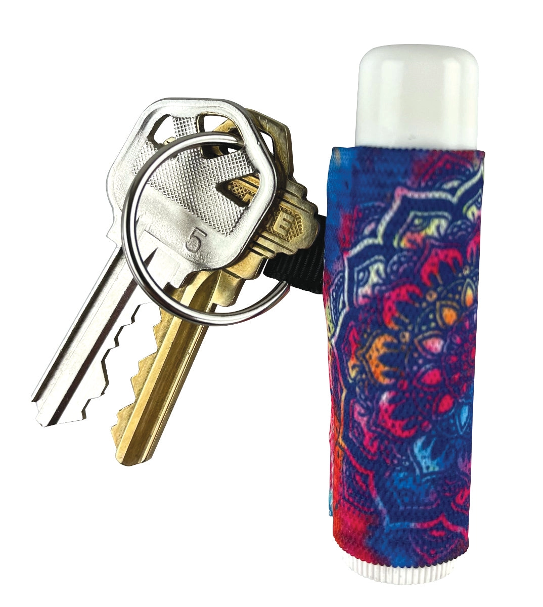 Neoprene Lighter Case Key Chain - 12 Pieces Per Retail Ready Display 23036