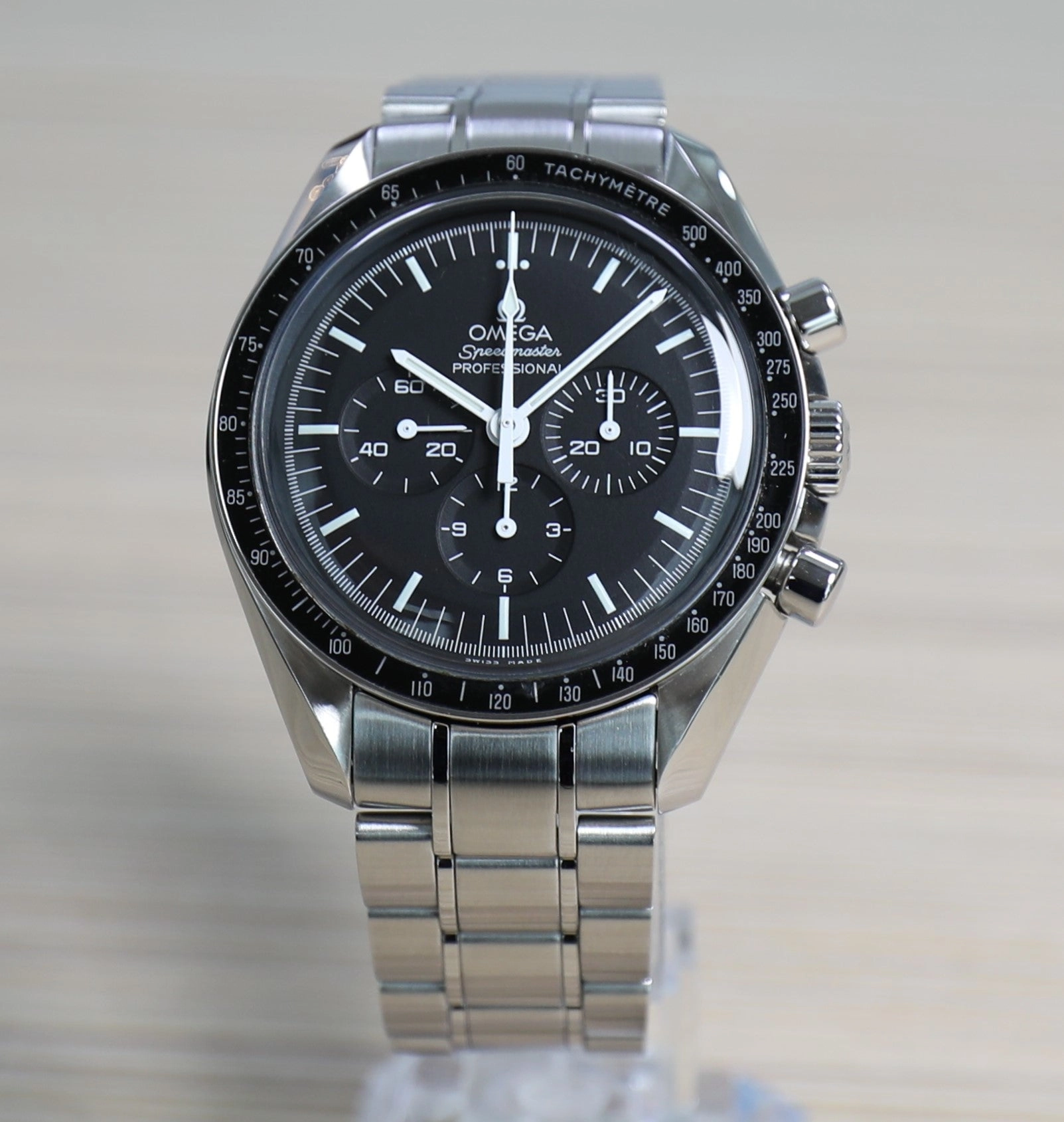 Omega Speedmaster Professional Moon Watch – Hesalite – Unworn – Full Set – 1861 Caliber