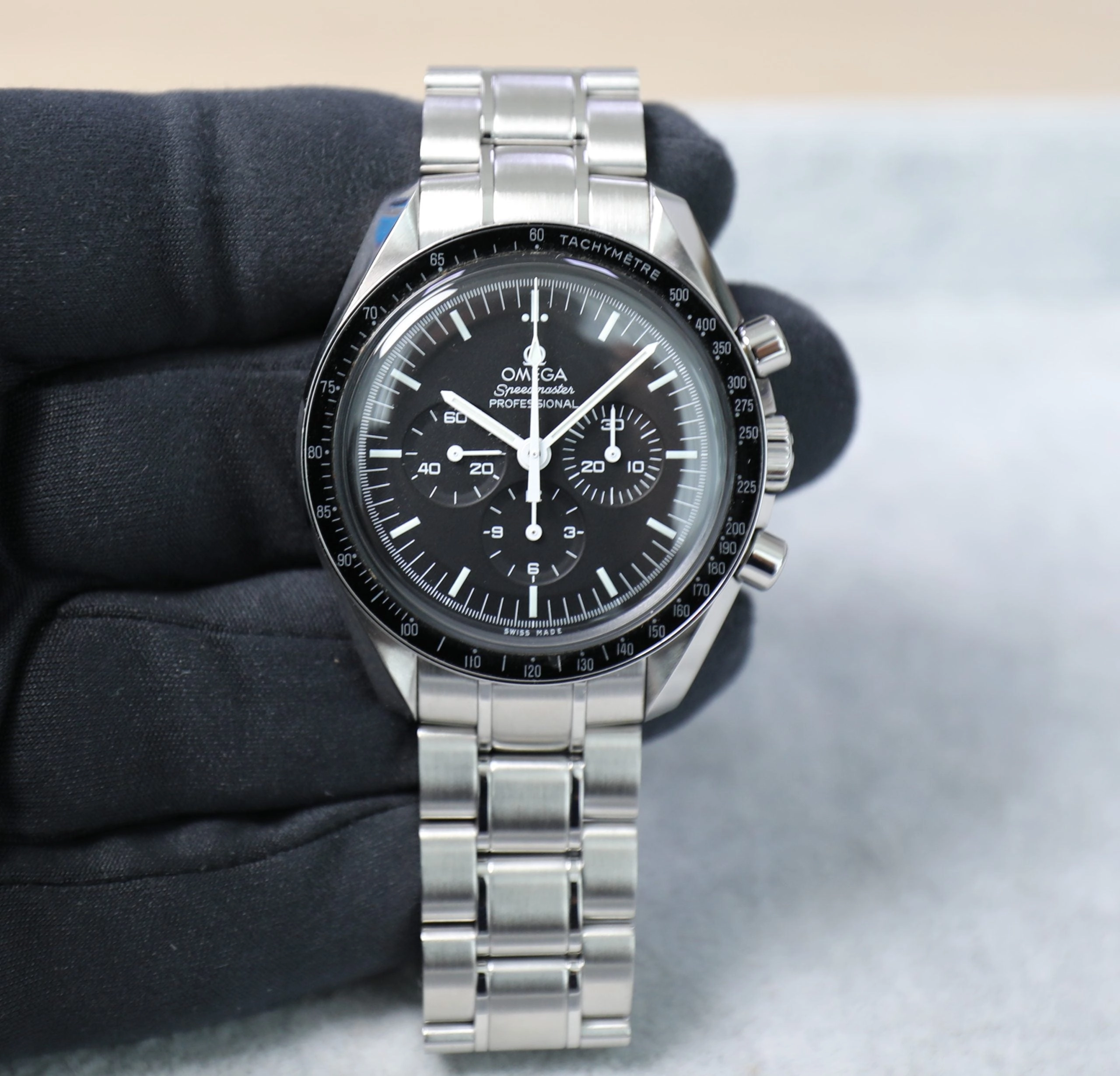 Omega Speedmaster Professional Moon Watch – Hesalite – Unworn – Full Set – 1861 Caliber