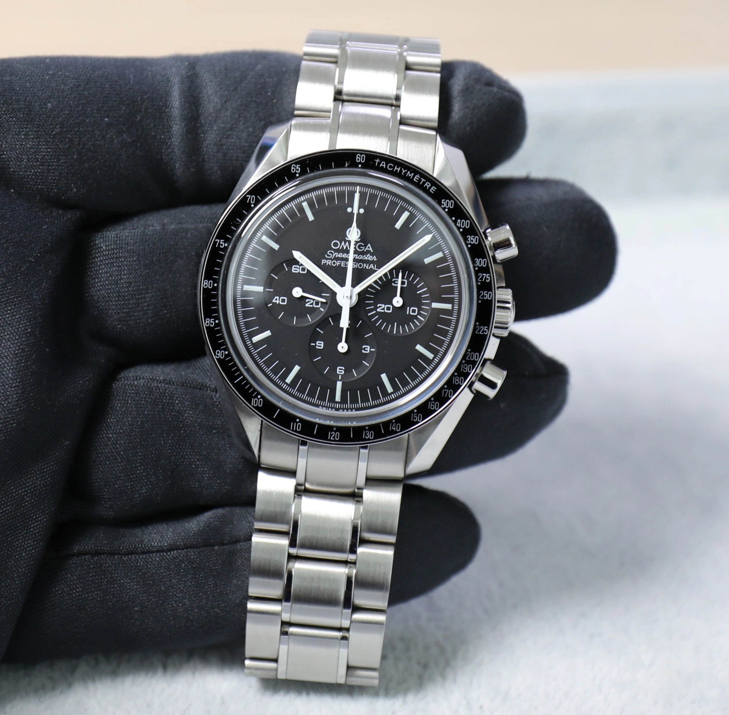 Omega Speedmaster Professional Moonwatch – 1861 – Sapphire Dome and CasebacksBack – Unworn