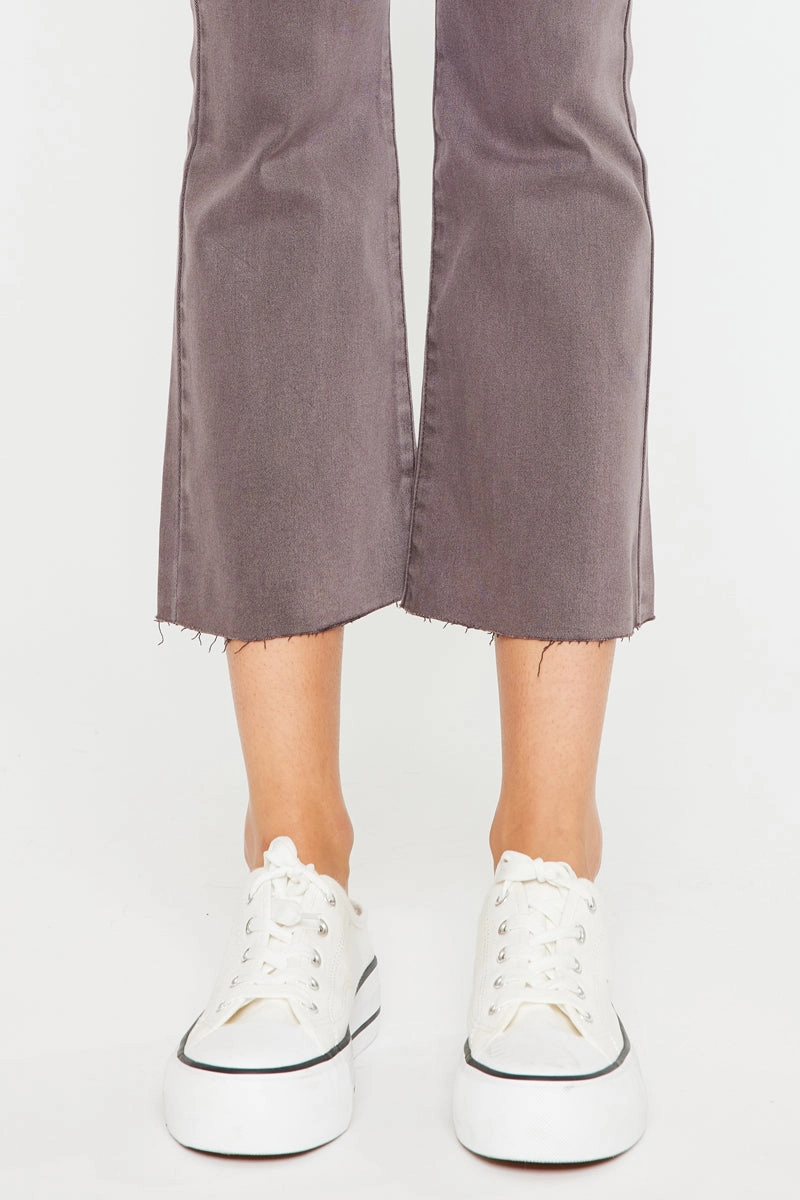 Perla High Rise Crop Bootcut