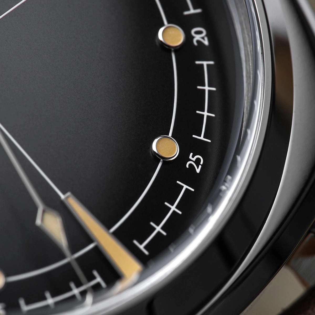 Pioneer Automatic Watch Brushed Black Dial