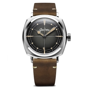 Pioneer Automatic Watch Brushed Black Dial