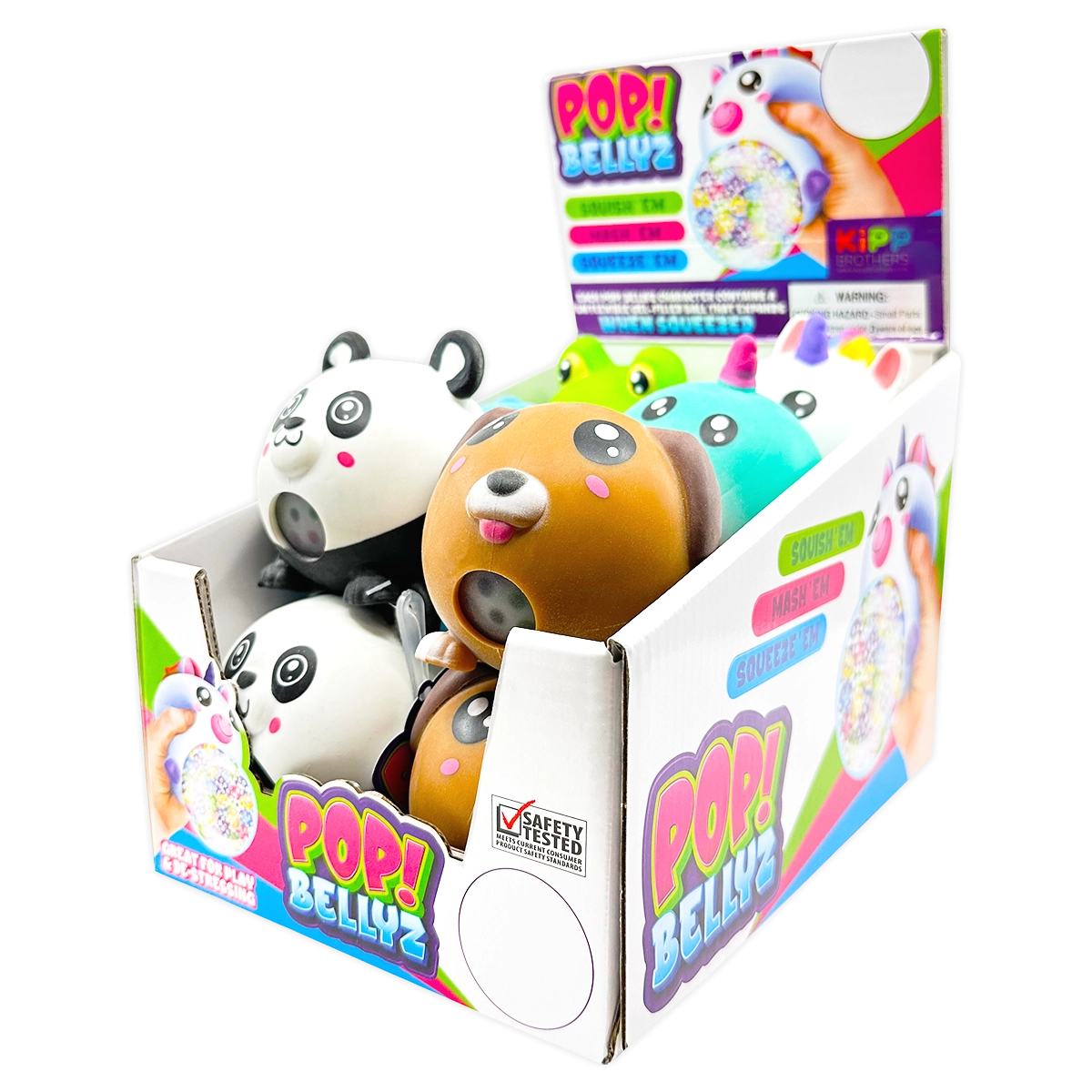 Pop Bellyz Squish Toy Assortment - 12 Pieces Per Retail Ready Display 24661