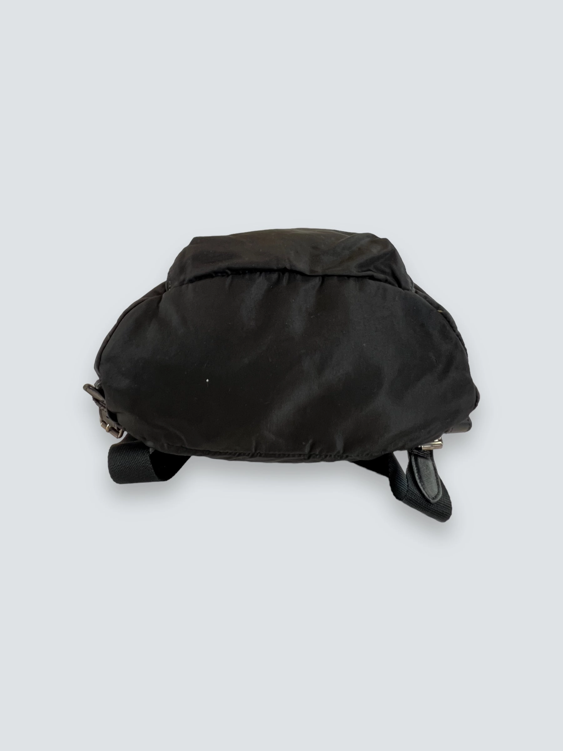 Prada Vintage Black Nylon Backpack