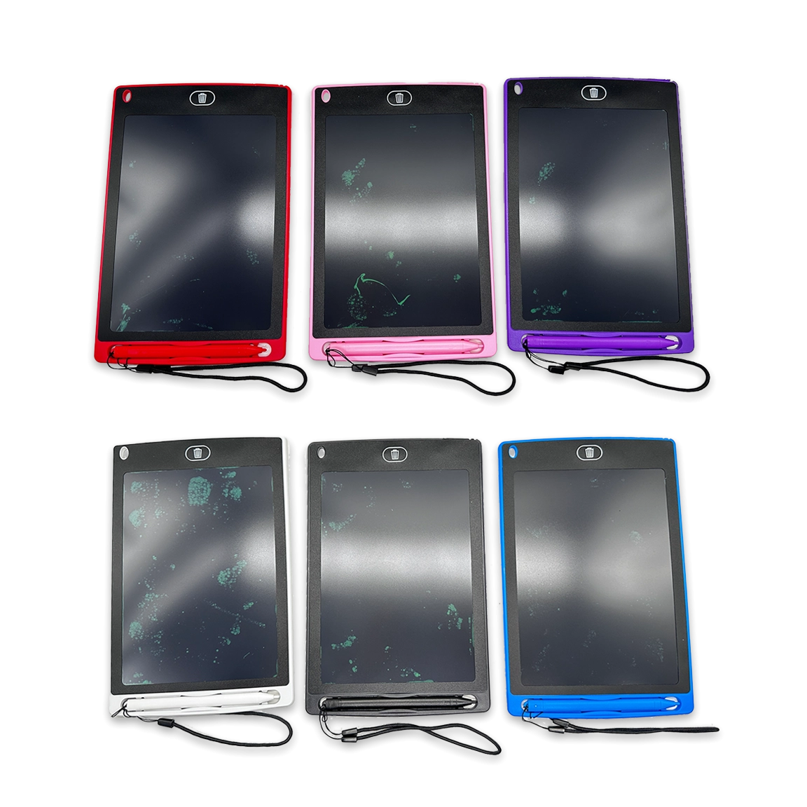 Reusable LCD Drawing Tablet - 6 Pieces Per Retail Ready Display 25123