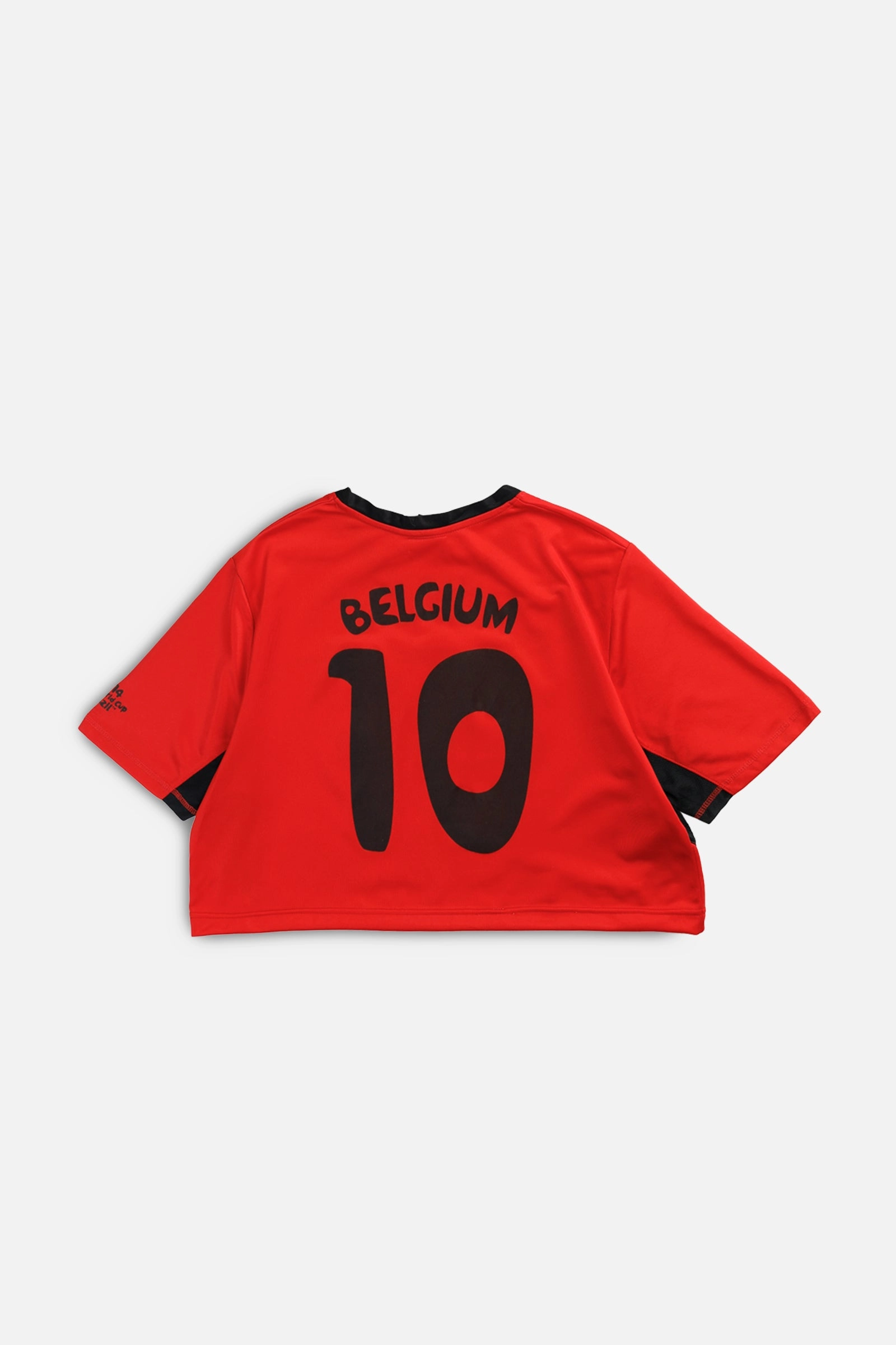 Rework Crop Belgium Soccer Jersey - XL