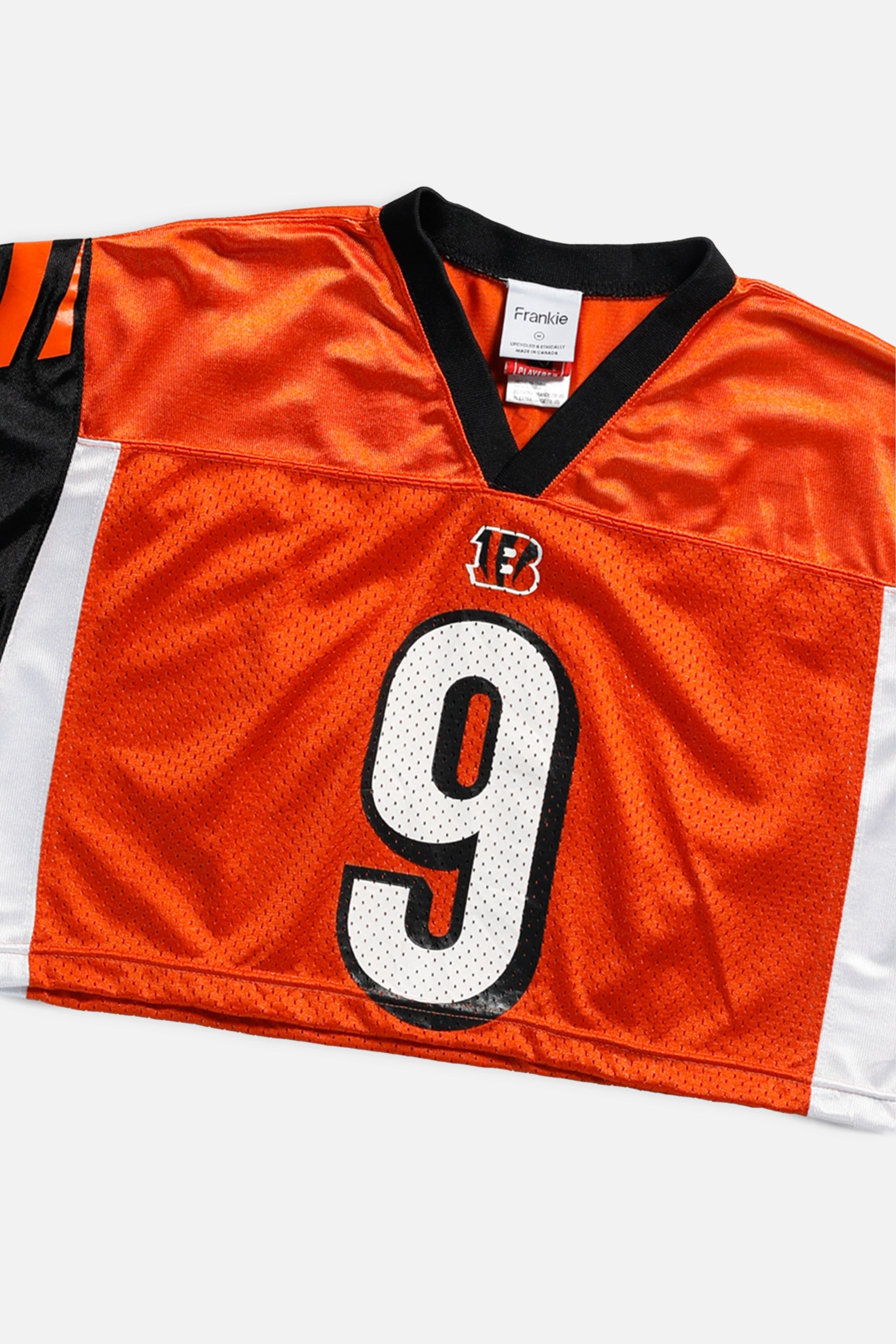 Rework Crop Cincinnati Bengals NFL Jersey - M