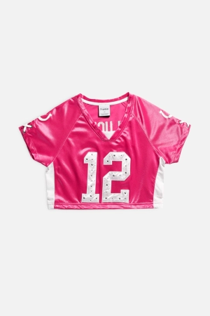 Rework Crop Indianapolis Colts NFL Jersey - XS