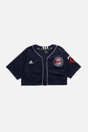 Rework Crop Minnesota Twins MLB Jersey - S